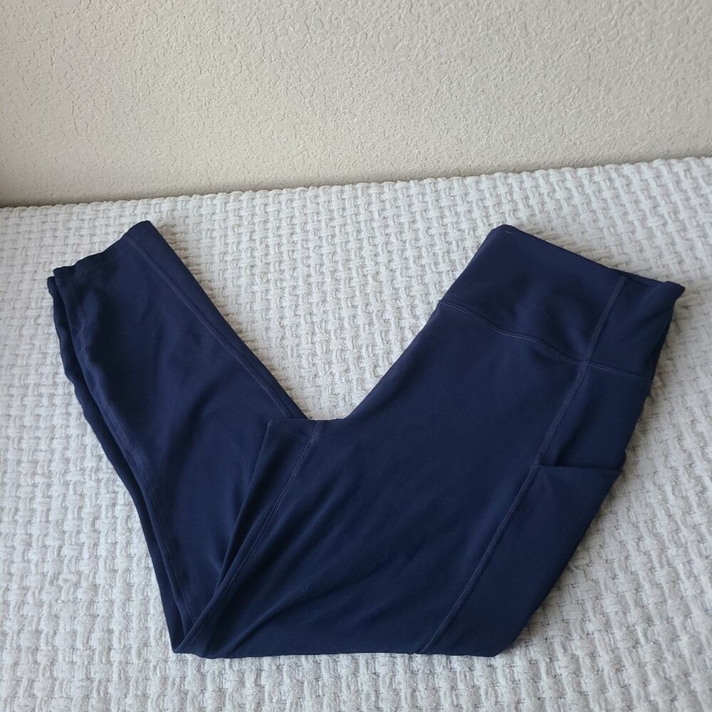 Fabletics Navy Blue Leggings Women's Size M